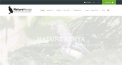 Desktop Screenshot of naturekenya.org